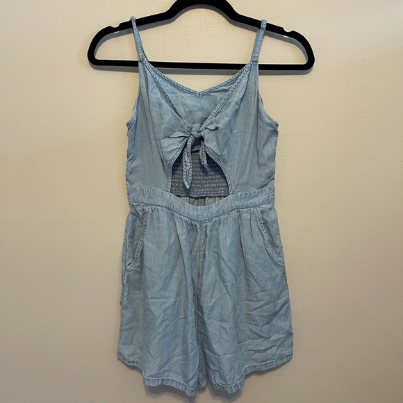 aerie Pants - Aerie Chambray Romper
